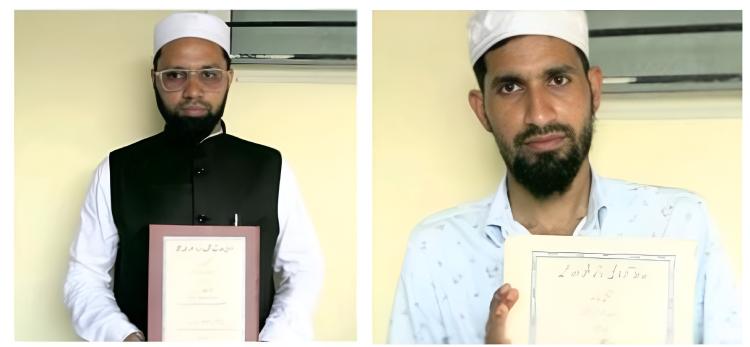 بھٹکل کے دو محققین کوئمپو یونیورسٹی سے پی ایچ ڈی کے حقدار قرار، جنوبی ہند کے منتخب اردو سفرنامہ نگار اور حافظ کرناٹکی پر تحقیق کو ملی پذیرائی