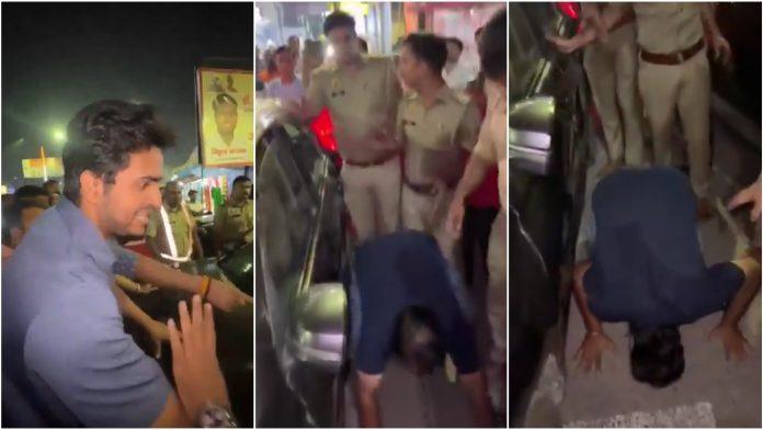 میرٹھ میں طالب علم رہنما کی غنڈہ گردی کی ویڈیو وائرل، پولیس کی خاموشی پر عوام میں غم و غصہ