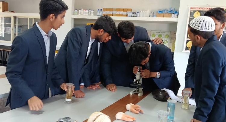 بھٹکل: شمس پی یو کالج میں جدید سائنس و کمپیوٹر لیب کا افتتاح